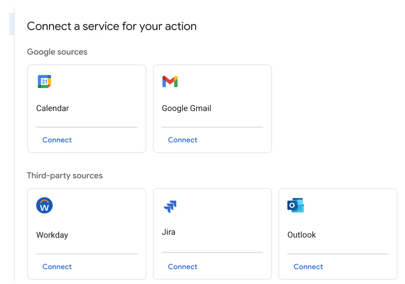 图 2:集成 Google 及第三方平台等多种服务